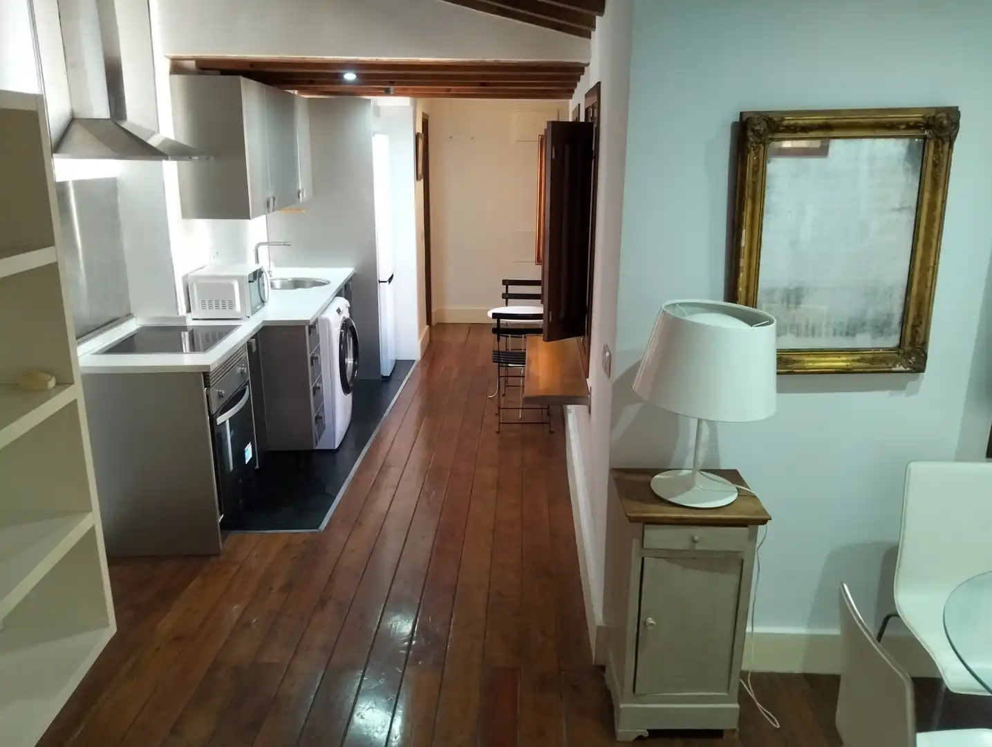 Cocina de Apartamento de alquiler en Toledo con Aire acondicionado, Calefacción y Parquet