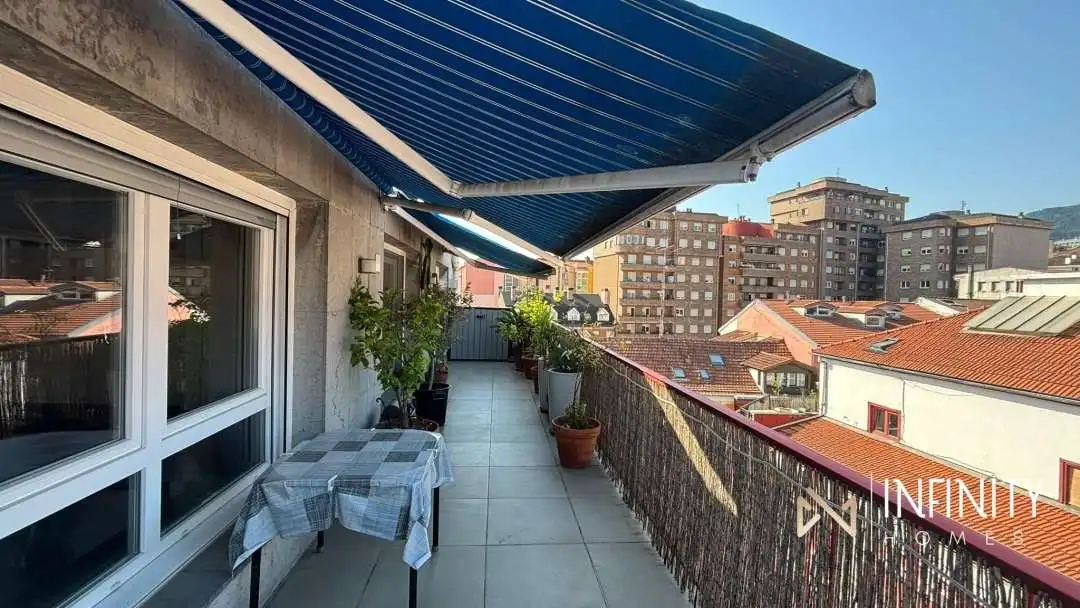 Terrace of Flat for rent in Bilbao   with Heating and Terrace