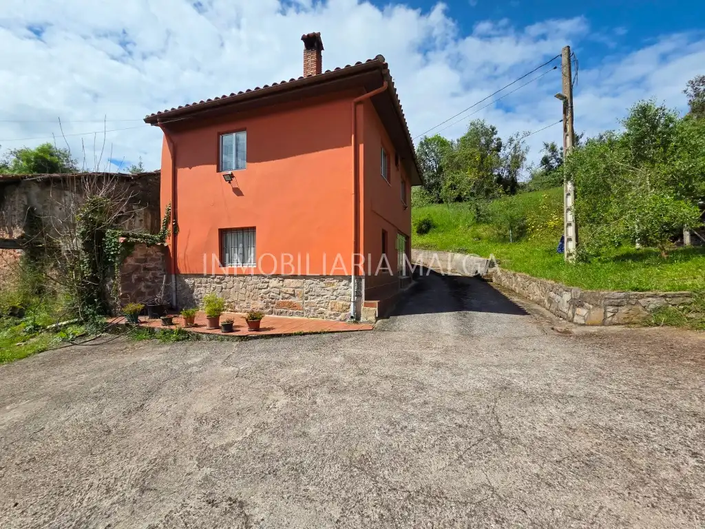 Vista exterior de Casa o xalet en venda en Colunga amb Parquet, Traster i Moblat