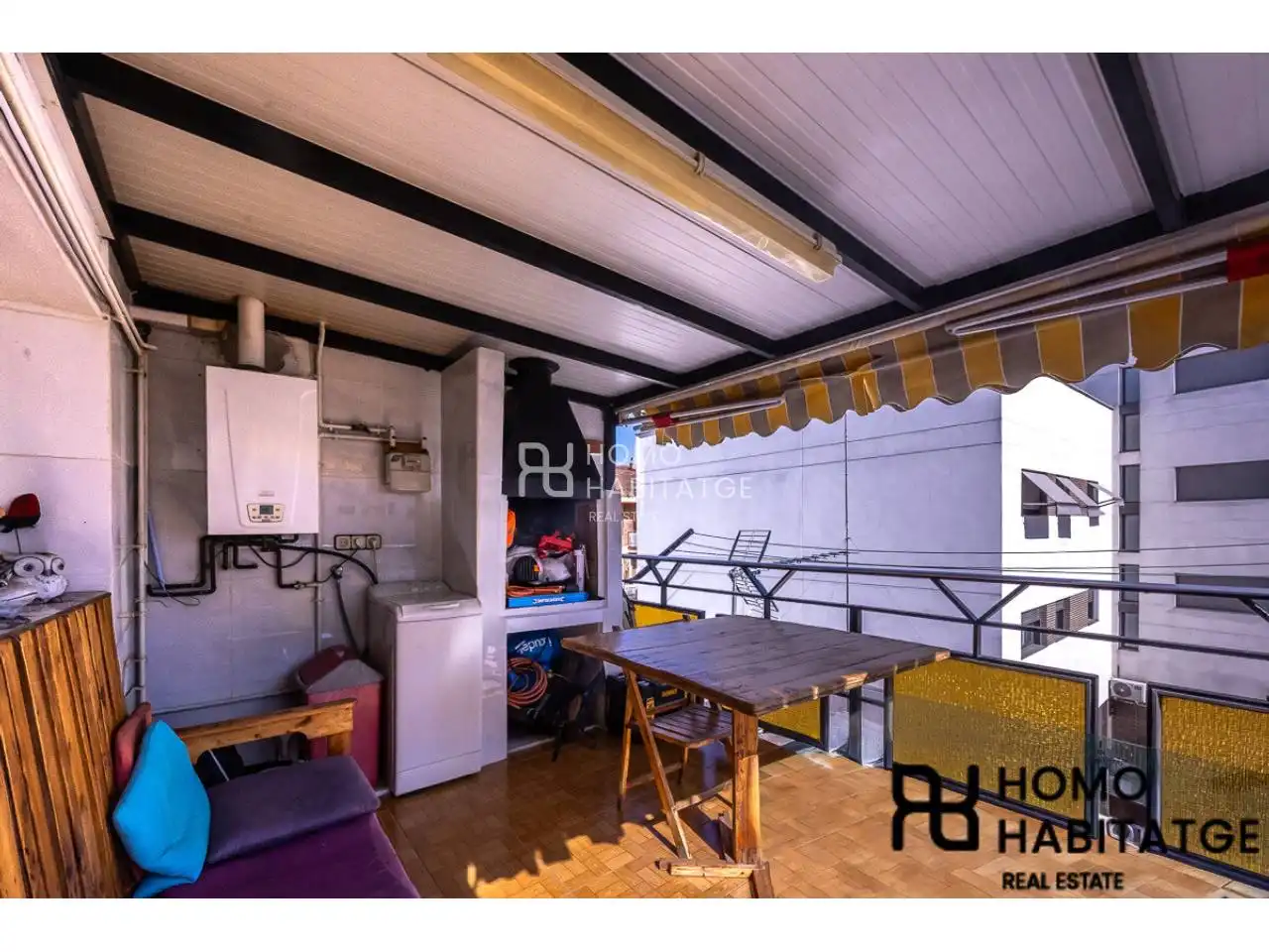 Terrace of Flat for sale in Barberà del Vallès  with Heating, Parquet flooring and Terrace