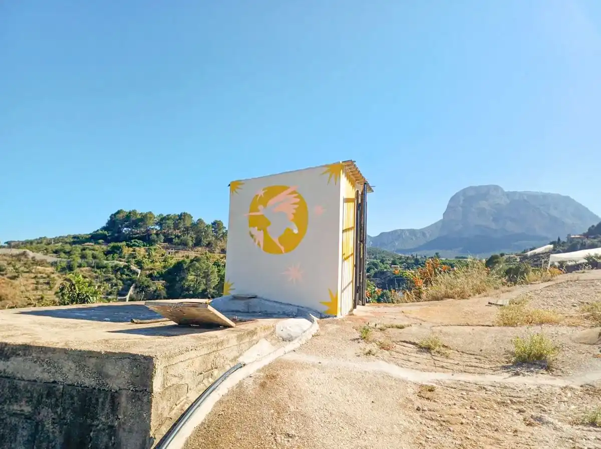 Vista exterior de Finca rústica en venta en Polop
