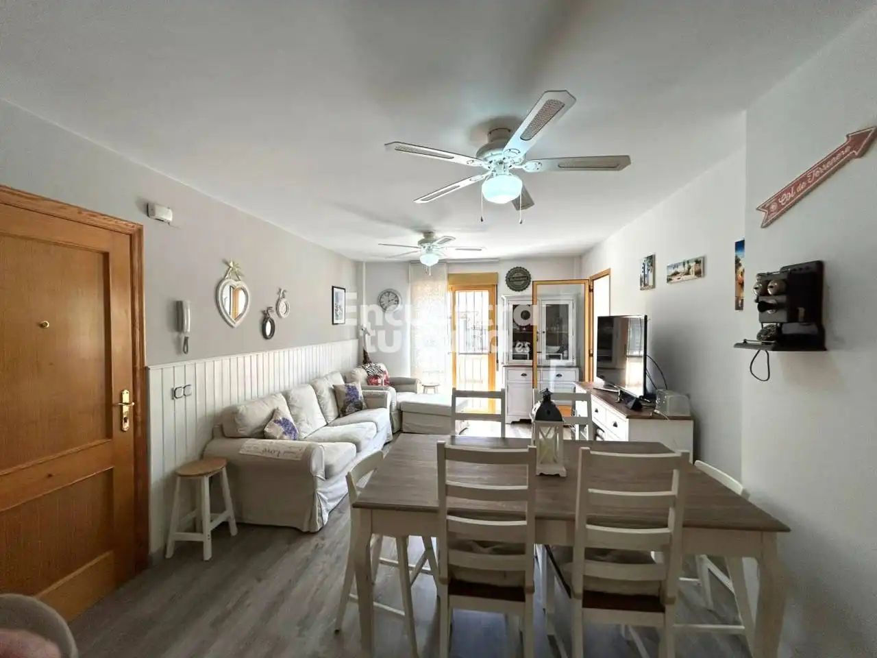Sala de estar de Piso en venta en Polop con Amueblado y Alarma