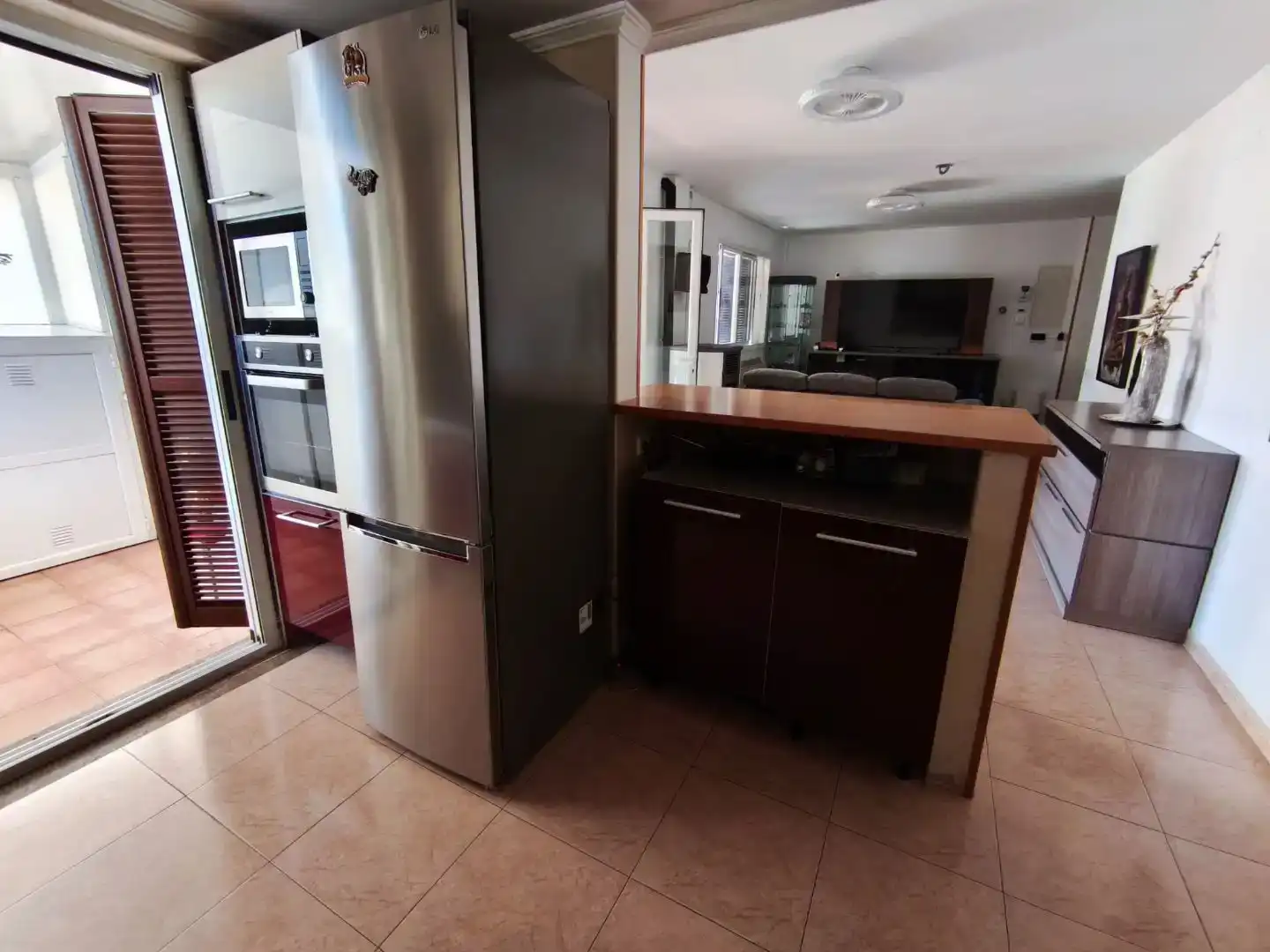 Küche von Wohnung zum Verkauf in  Palma de Mallorca mit Klimaanlage und Balkon