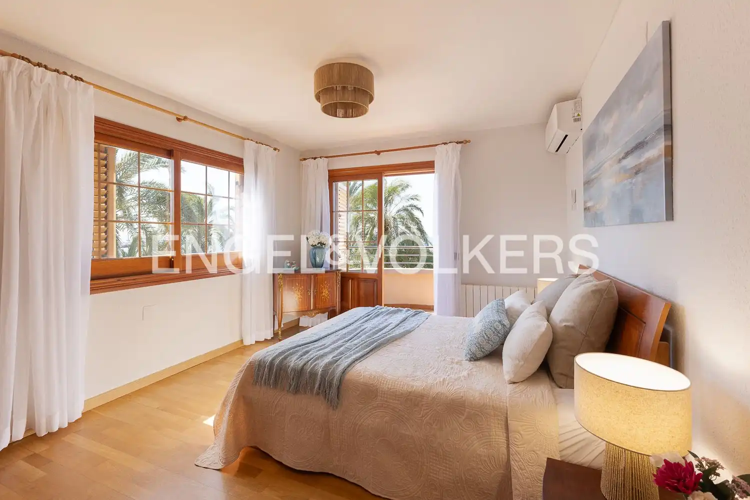 Habitación de Casa o chalet de alquiler en La Pobla de Farnals con Aire acondicionado, Calefacción y Jardín privado