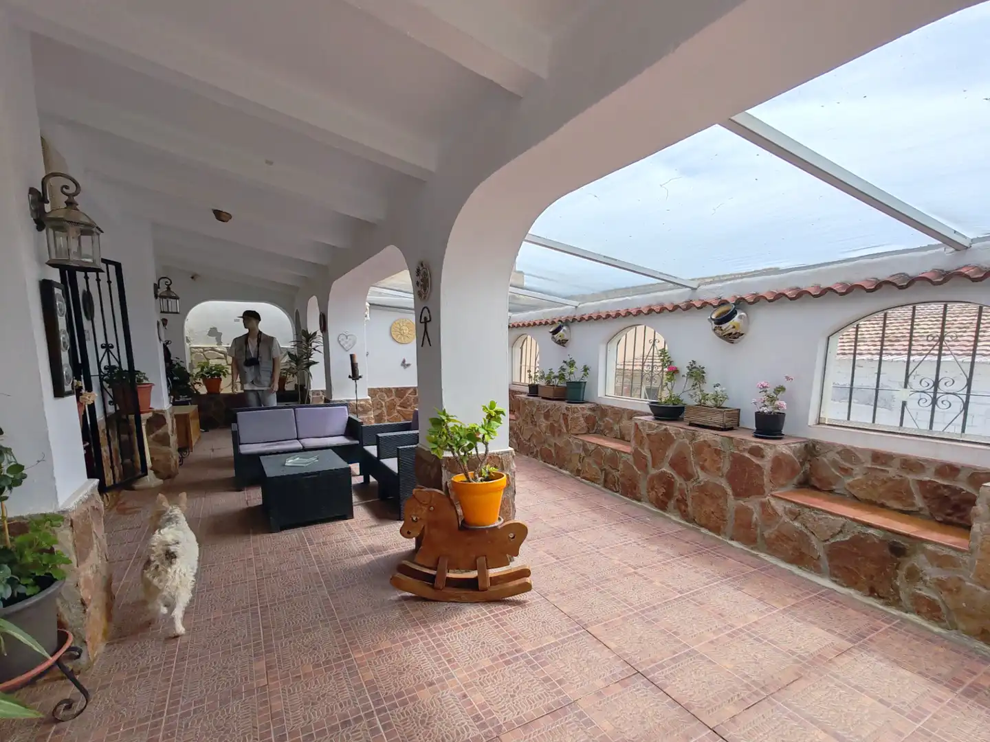 Terraza de Casa o chalet en venta en Huércal-Overa con Aire acondicionado, Jardín privado y Terraza