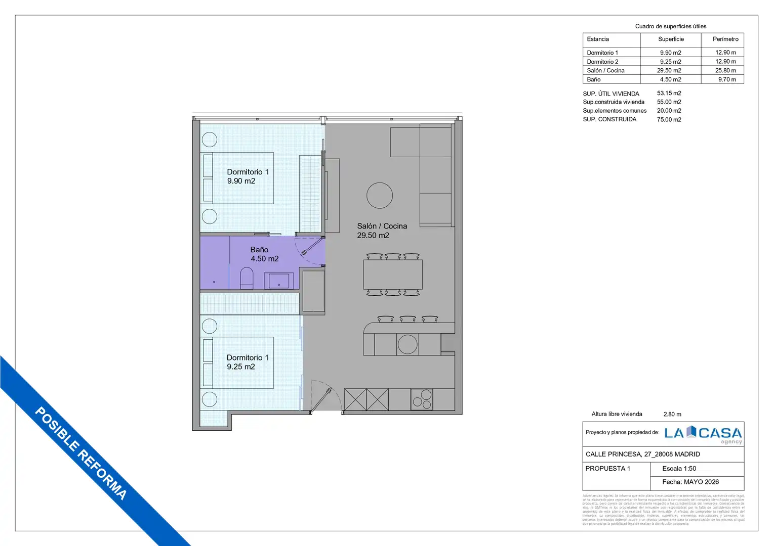 Appartement avec ascenseur à vendre à Calle de la Princesa, imagen 46