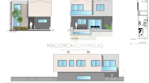 Solar urbano de 686 m con proyecto en Lloseta, immagine 2