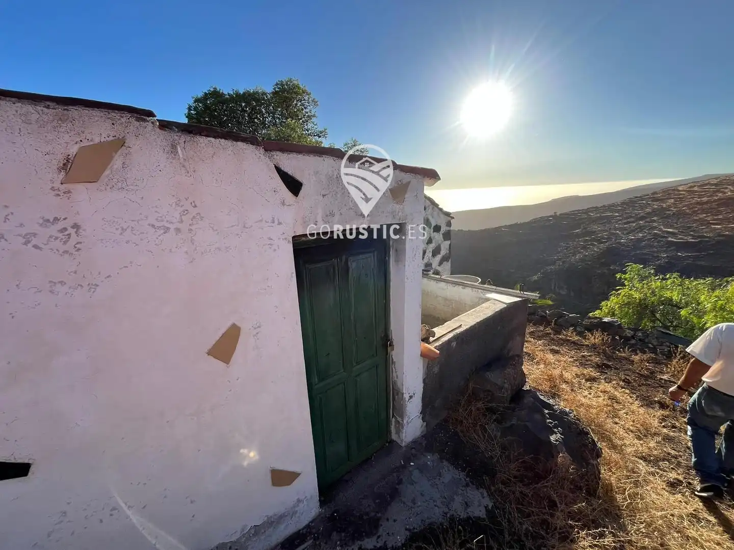 Vista exterior de Casa o chalet en venta en Vallehermoso