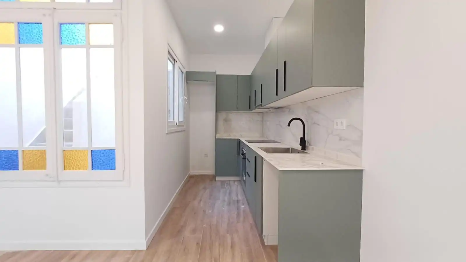 Cocina de Piso en venta en Sabadell con Aire acondicionado, Calefacción y Terraza