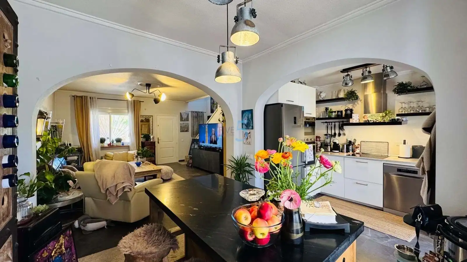 Cocina de Casa adosada en venta en Rojales con Aire acondicionado, Piscina y Balcón