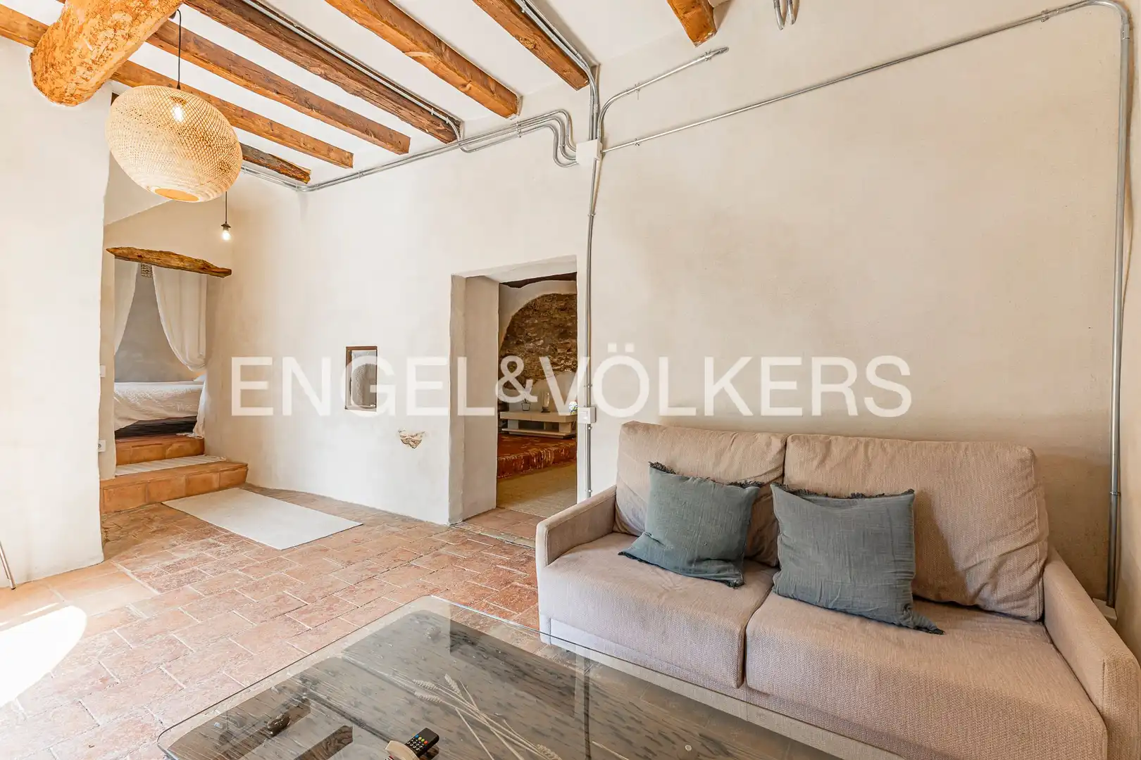 Sala de estar de Casa o chalet en venta en Sant Pere de Ribes con Aire acondicionado, Calefacción y Jardín privado