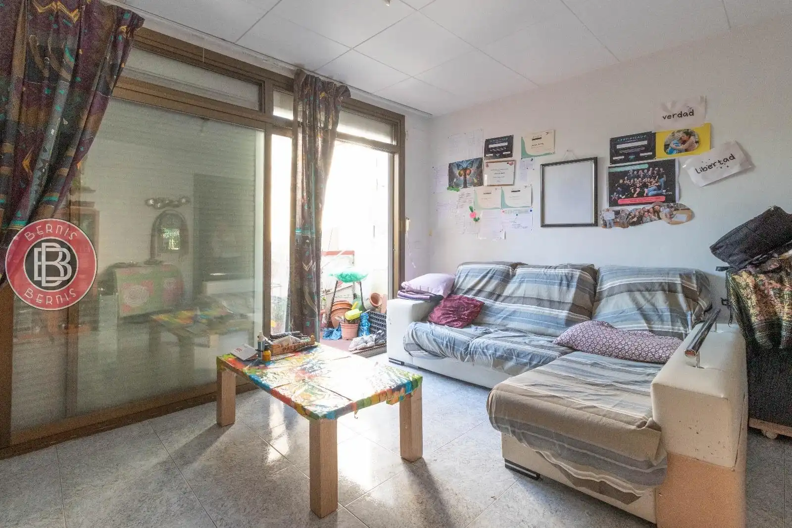 Sala de estar de Piso en venta en Igualada
