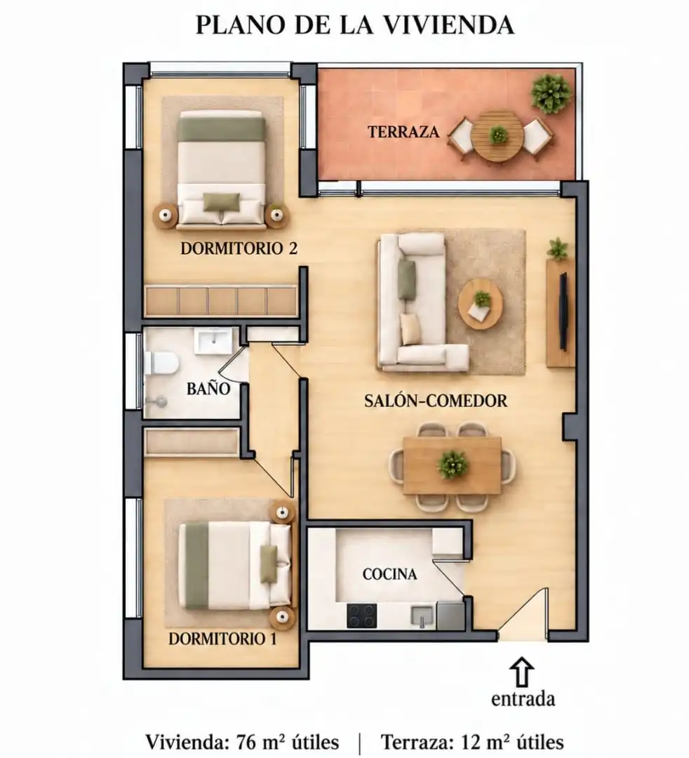 Piso en venta en Donostia - San Sebastián  con Calefacción, Jardín privado y Terraza
