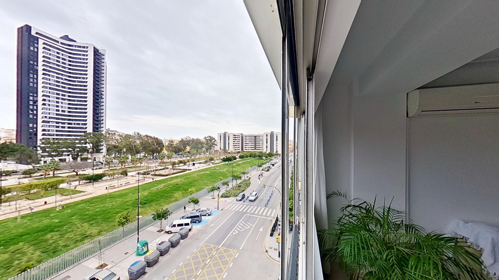 Vista exterior de Pis en venda en Málaga Capital amb Aire condicionat
