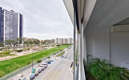 Exterior view of Flat for sale in Málaga Capital  with Air Conditioner