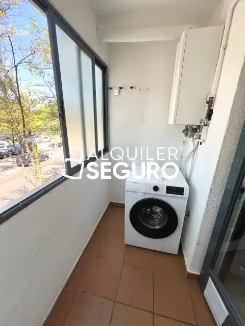 Terraza de Piso de alquiler en Pinto con Calefacción y Trastero