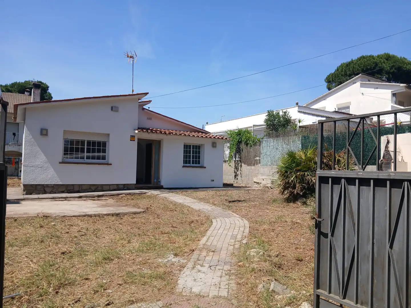 Vista exterior de Casa o xalet en venda en Llinars del Vallès
