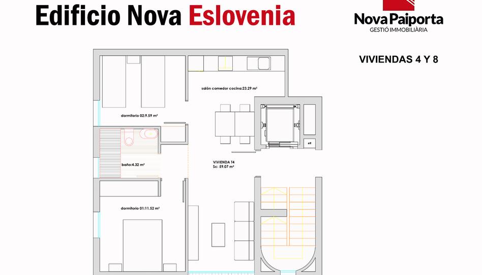 Photo 1 from new construction home in Flat for sale in Carrer Eslovènia, 17, Metro - Auditorio, Valencia