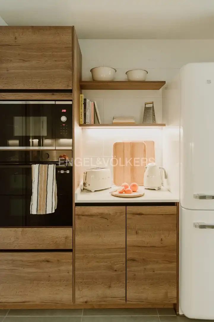 Kitchen of Flat for rent in La Moraleja  with Air Conditioner, Heating and Private garden