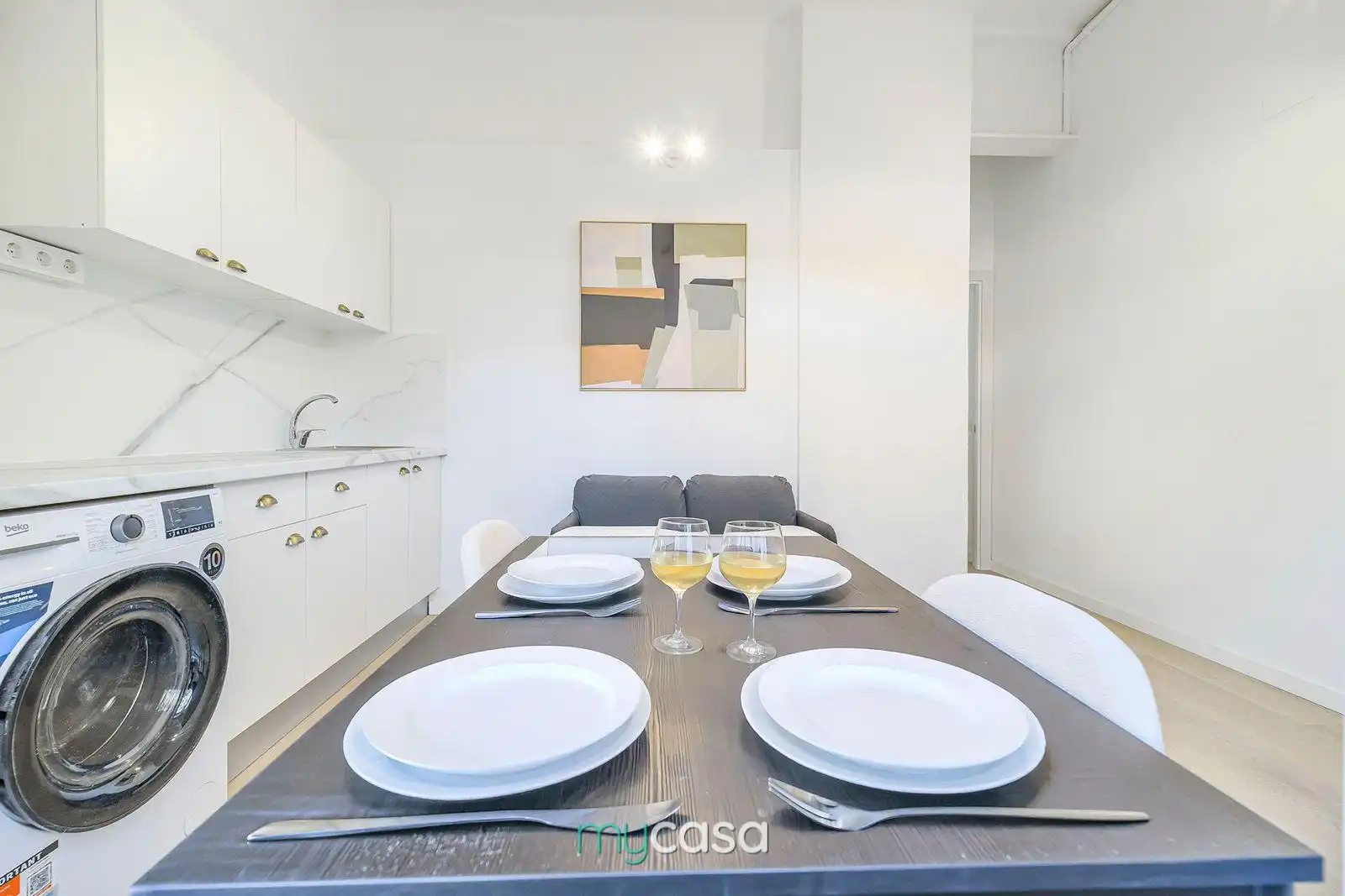 Kitchen of Study for sale in Barberà del Vallès  with Air Conditioner, Parquet flooring and Furnished