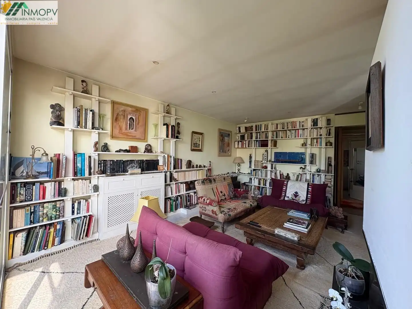 Sala de estar de Casa adosada en venta en Vinaròs con Calefacción, Jardín privado y Terraza