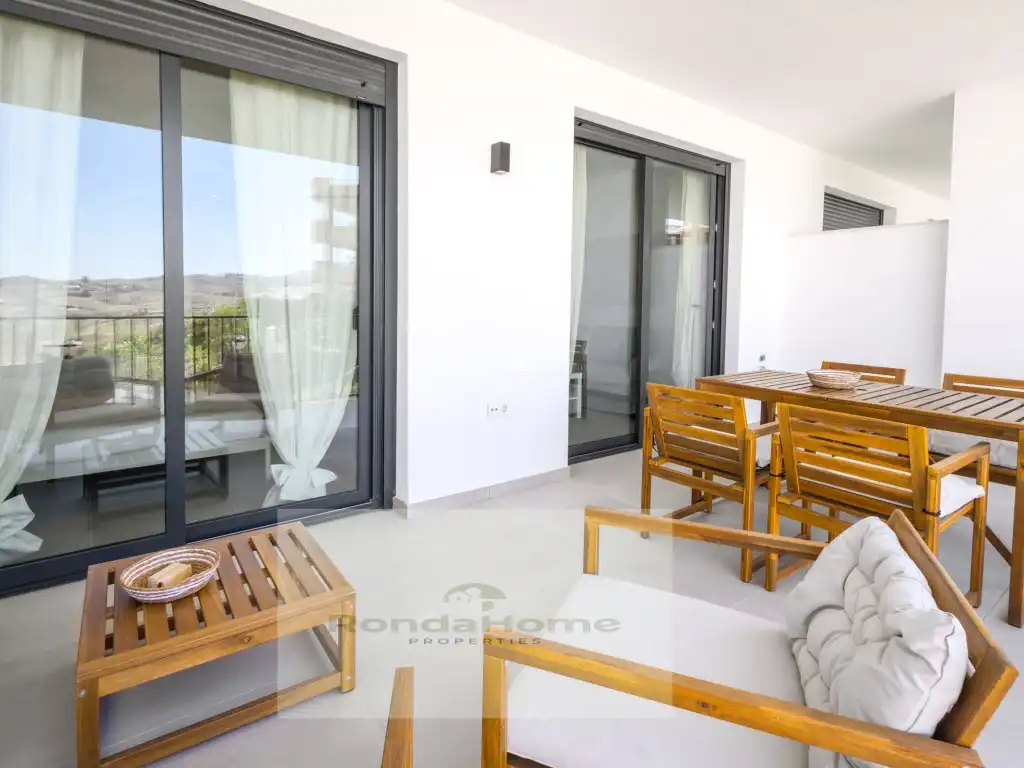 Terraza de Piso en venta en Mijas
