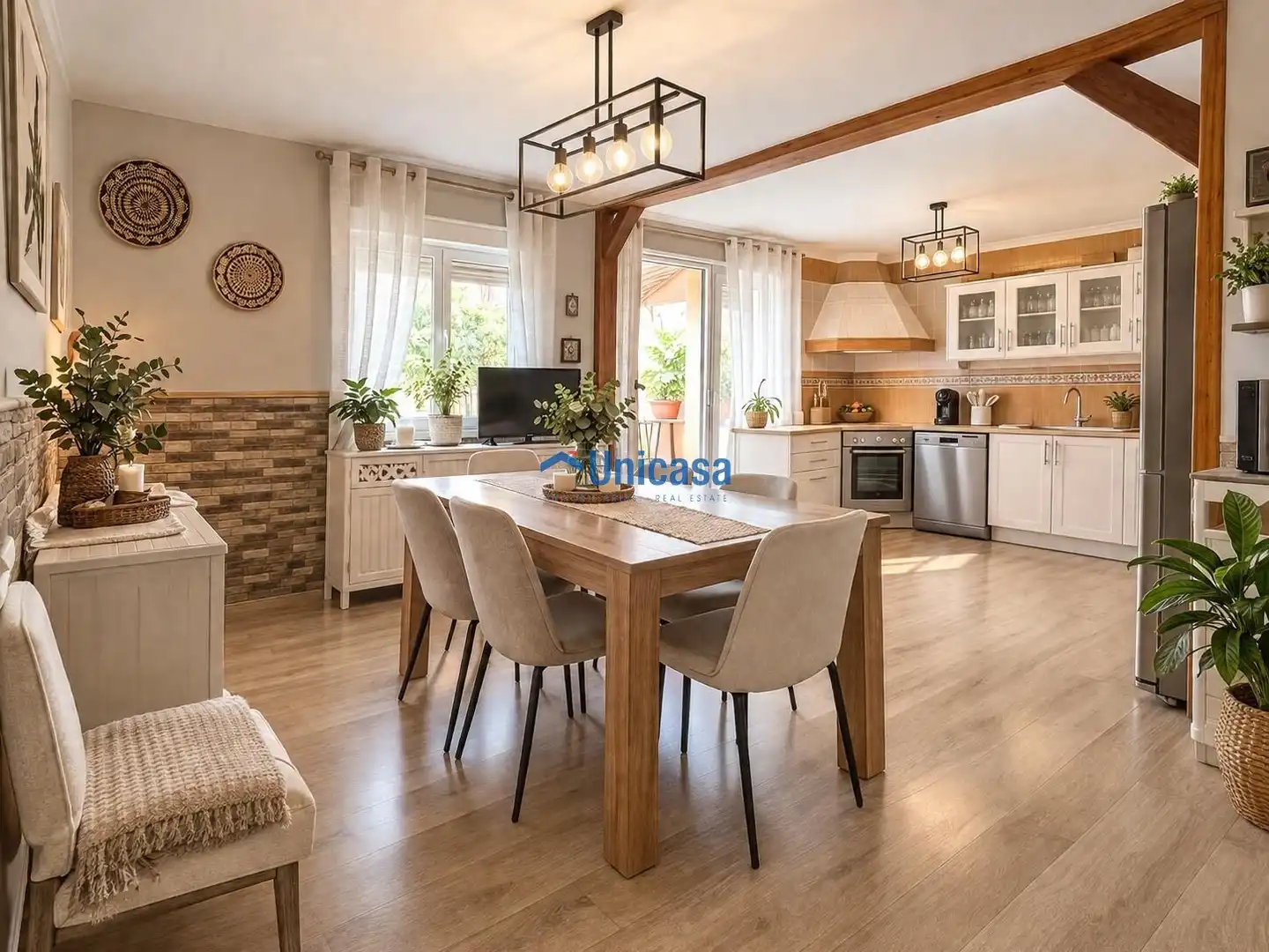 Dining room of Detached homes for sale in Málaga  with Air Conditioner, Heating and Storage room