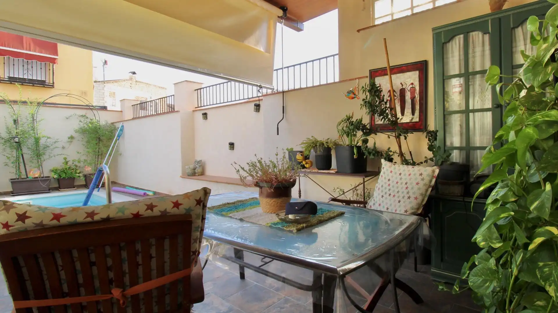 Casa aparellada amb terrassa en venda a Calle de la Gloria, imagen 15