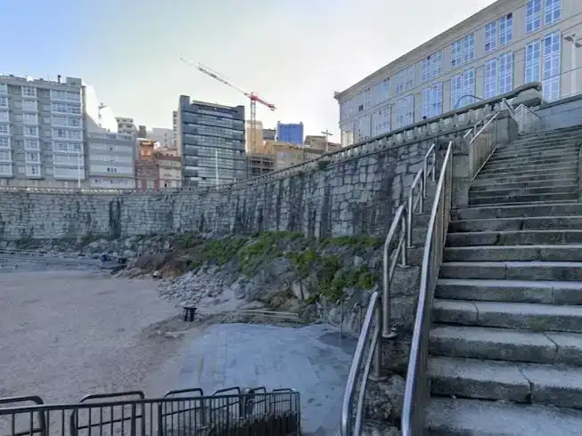 Vista exterior de Àtic en venda en A Coruña Capital 