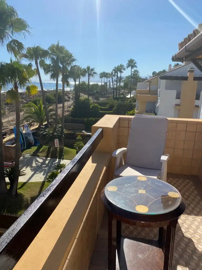 Balcony of Houses for sale in Marbella  with Air Conditioner, Private garden and Terrace