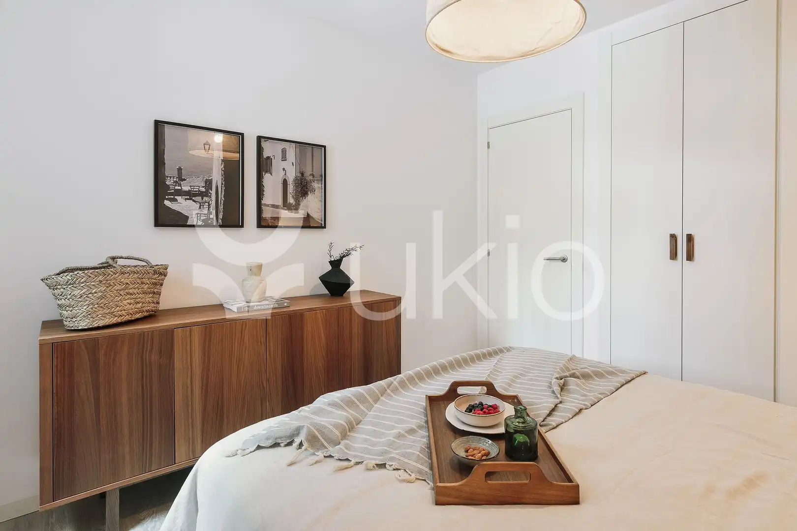 Habitación de Apartamento de alquiler en Barcelona con Aire acondicionado, Calefacción y Amueblado