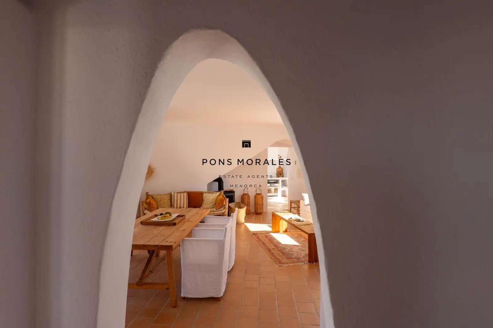 Sala de estar de Casa o chalet en venta en Ciutadella de Menorca con Aire acondicionado, Calefacción y Jardín privado