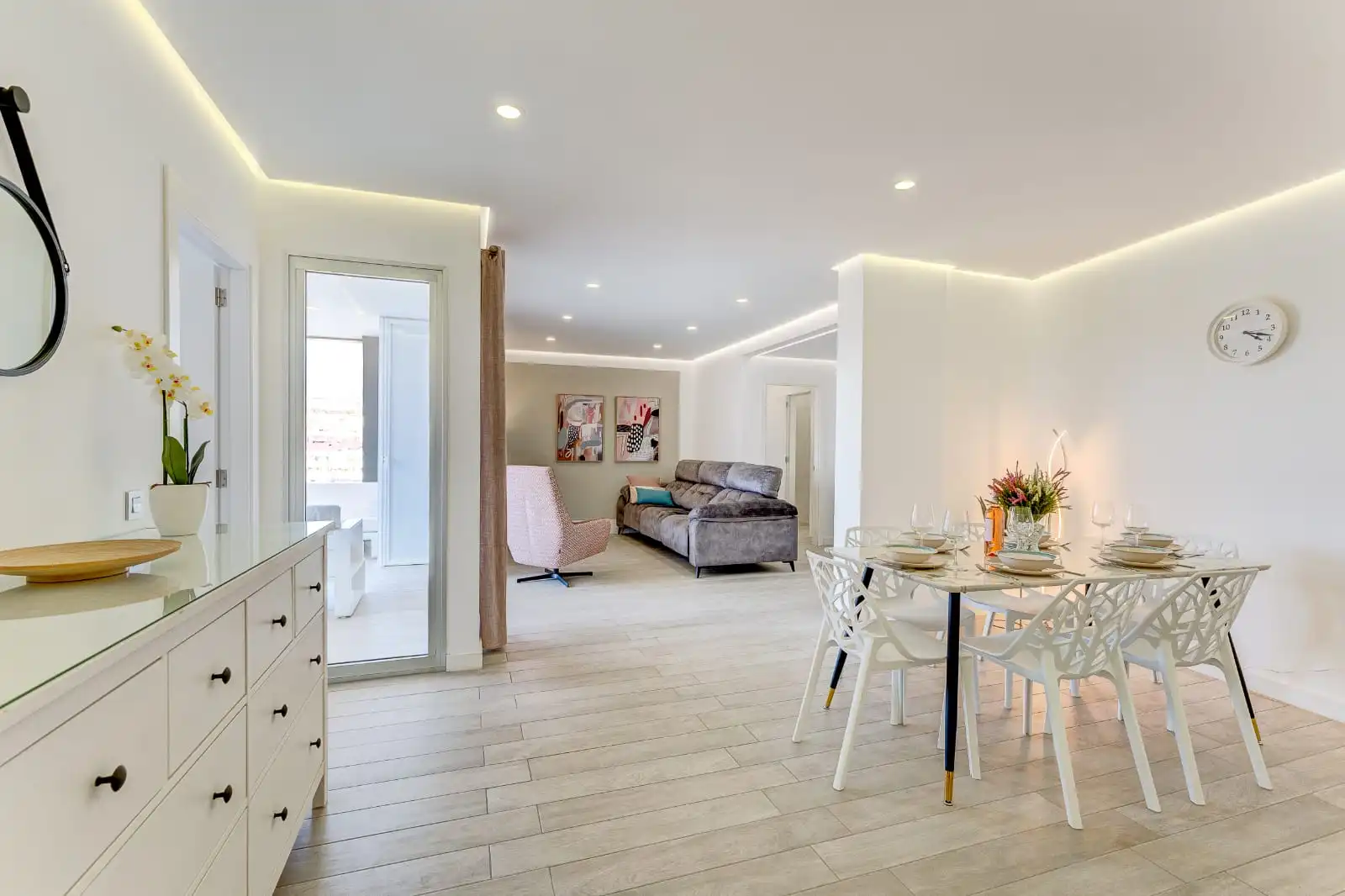Sala d'estar de Apartament en venda en Adeje amb Terrassa, Piscina i Moblat