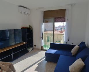 Living room of Flat to rent in L'Hospitalet de Llobregat  with Air Conditioner and Balcony