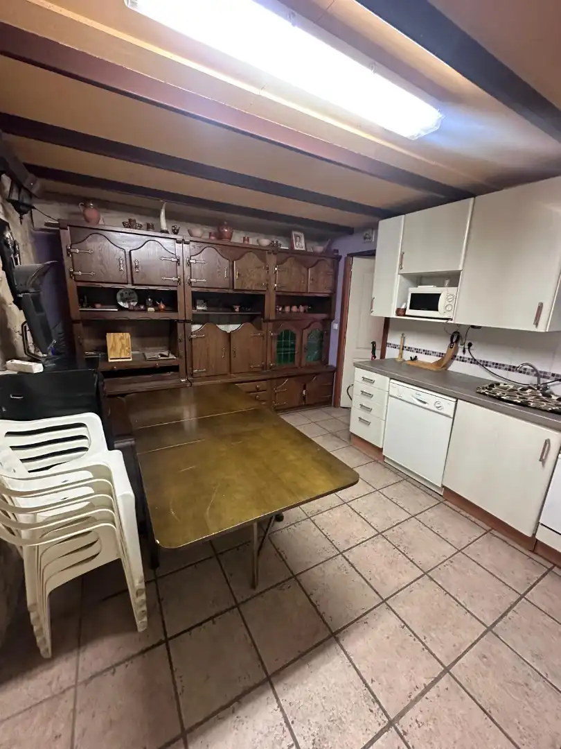 Cuina de Casa adosada en venda en Viguera amb Calefacció i Traster