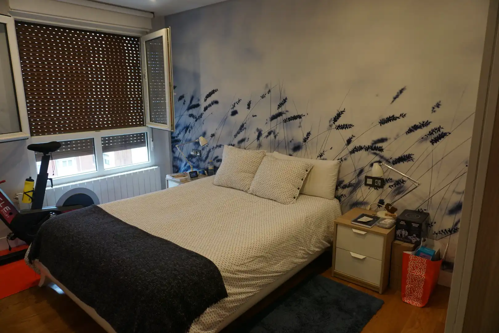 Schlafzimmer von Wohnung zum Verkauf in Basauri  mit Heizung, Möbliert und Ofen