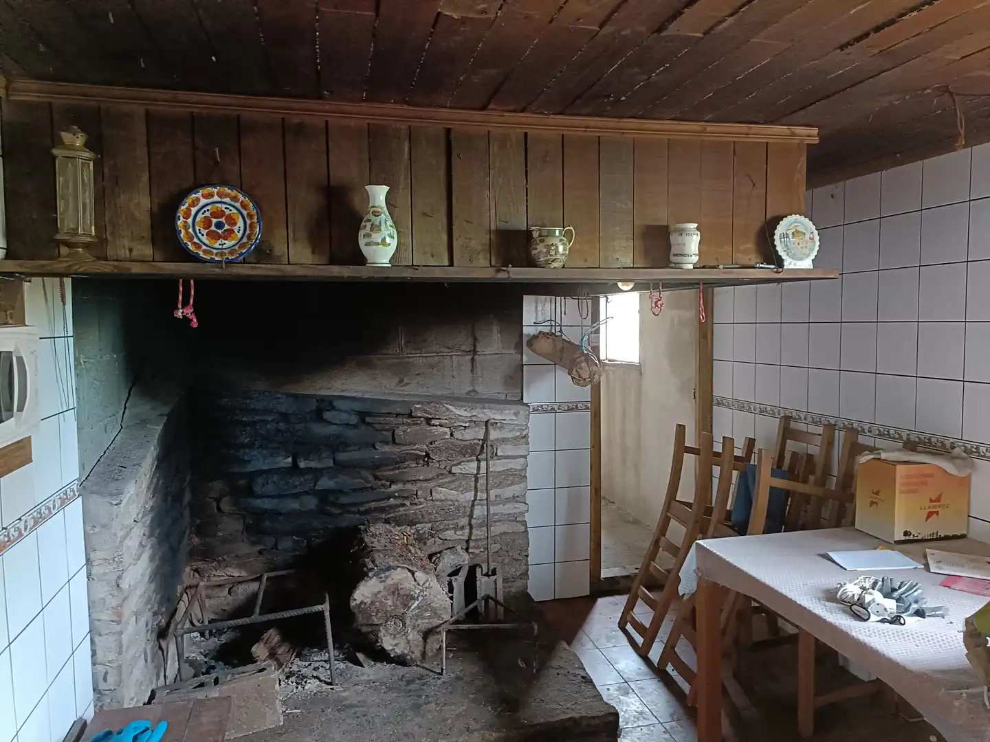 Cocina de Casa o chalet en venta en Oza dos Ríos con Jardín privado y Trastero