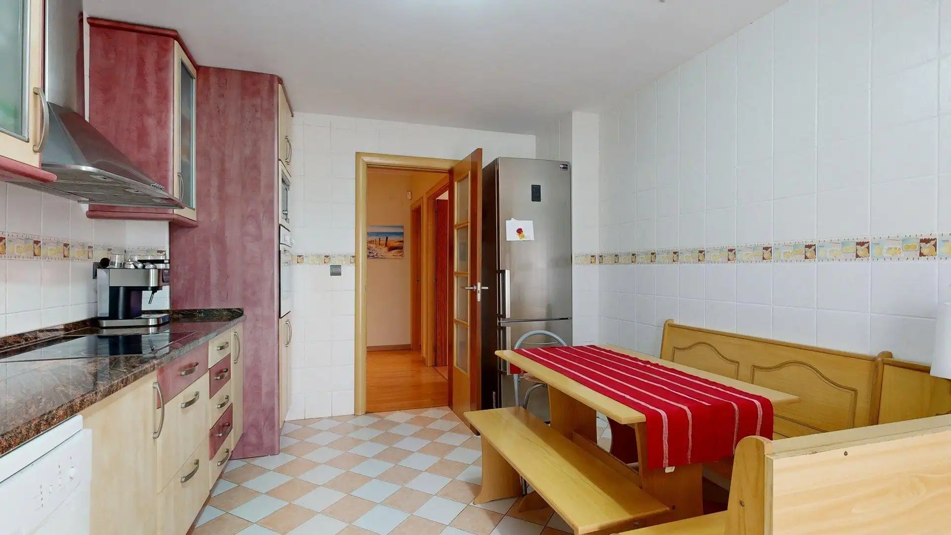 Küche von Haus oder Chalet zum Verkauf in Nuez de Ebro mit Klimaanlage, Heizung und Privatgarten