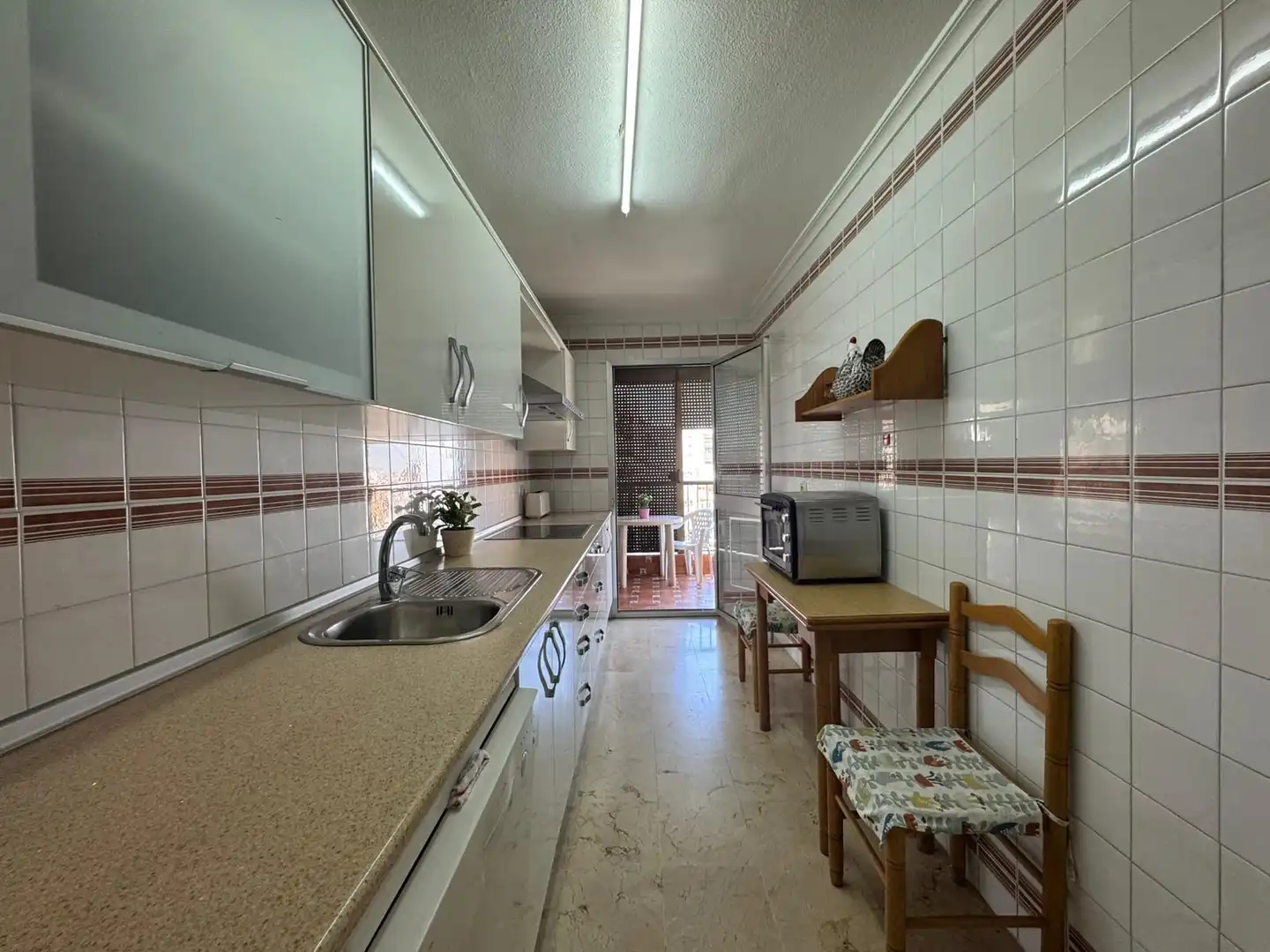 Kitchen of Flat for sale in Sevilla  with Terrace, Storage room and Balcony