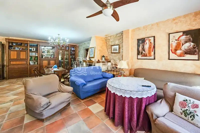 Living room of Houses for sale in Úbeda  with Air Conditioner, Heating and Terrace