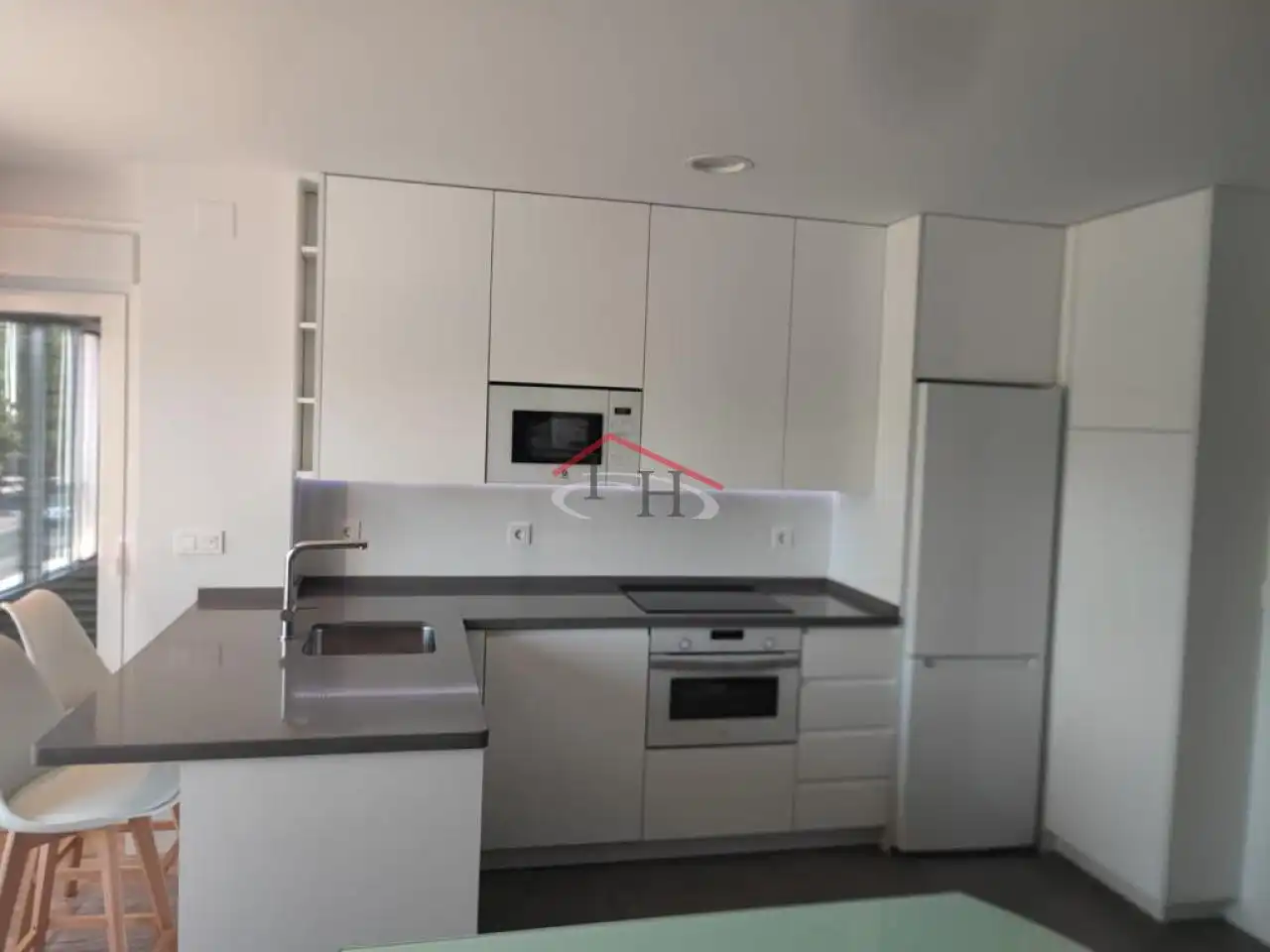Cocina de Apartamento de alquiler en León Capital  con Calefacción, Parquet y Terraza