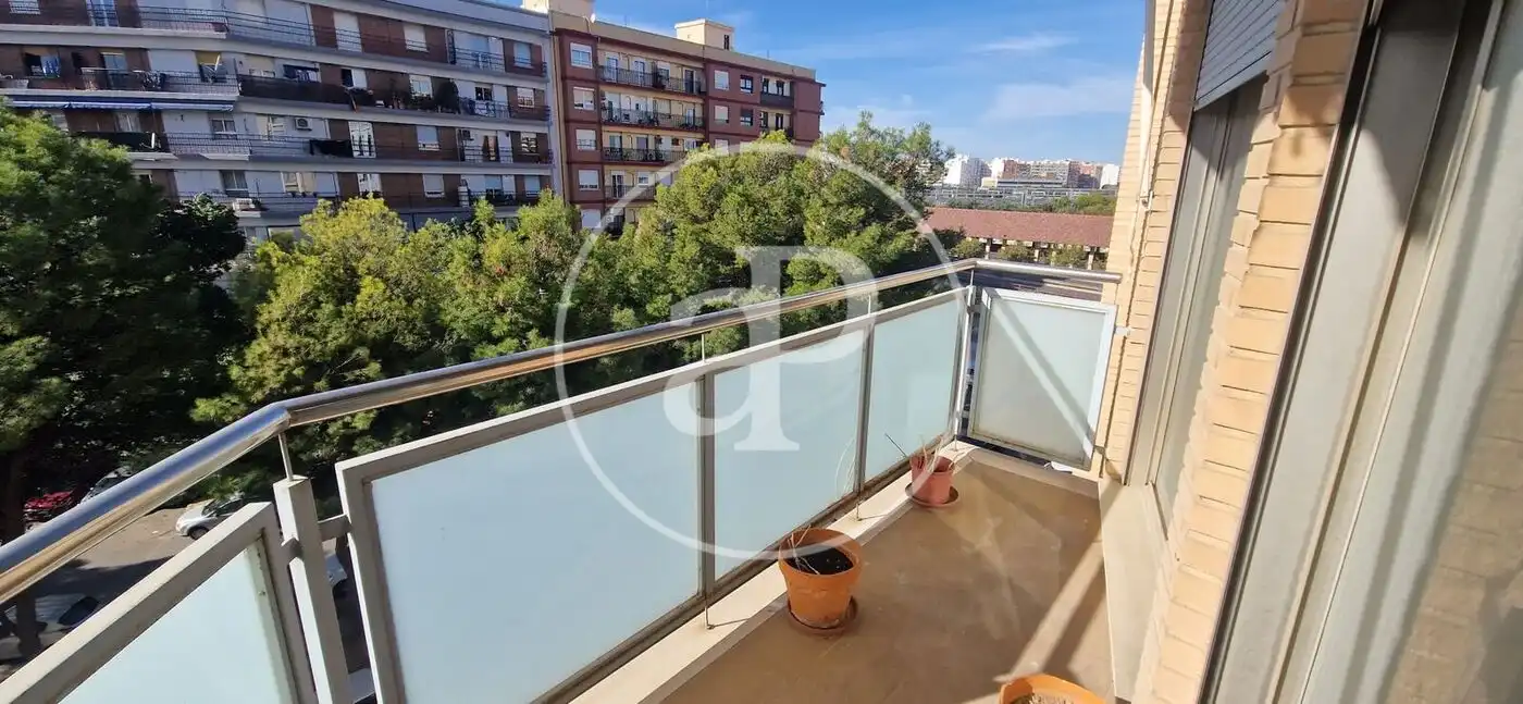 Terraza de Piso de alquiler en  Valencia Capital con Aire acondicionado, Calefacción y Terraza