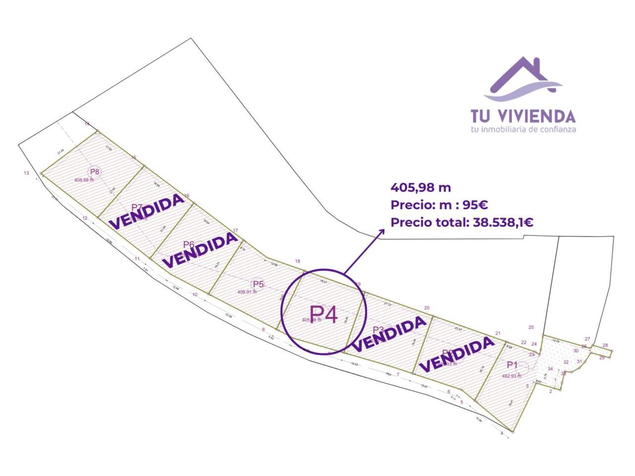 Residencial en venda en Saldaña