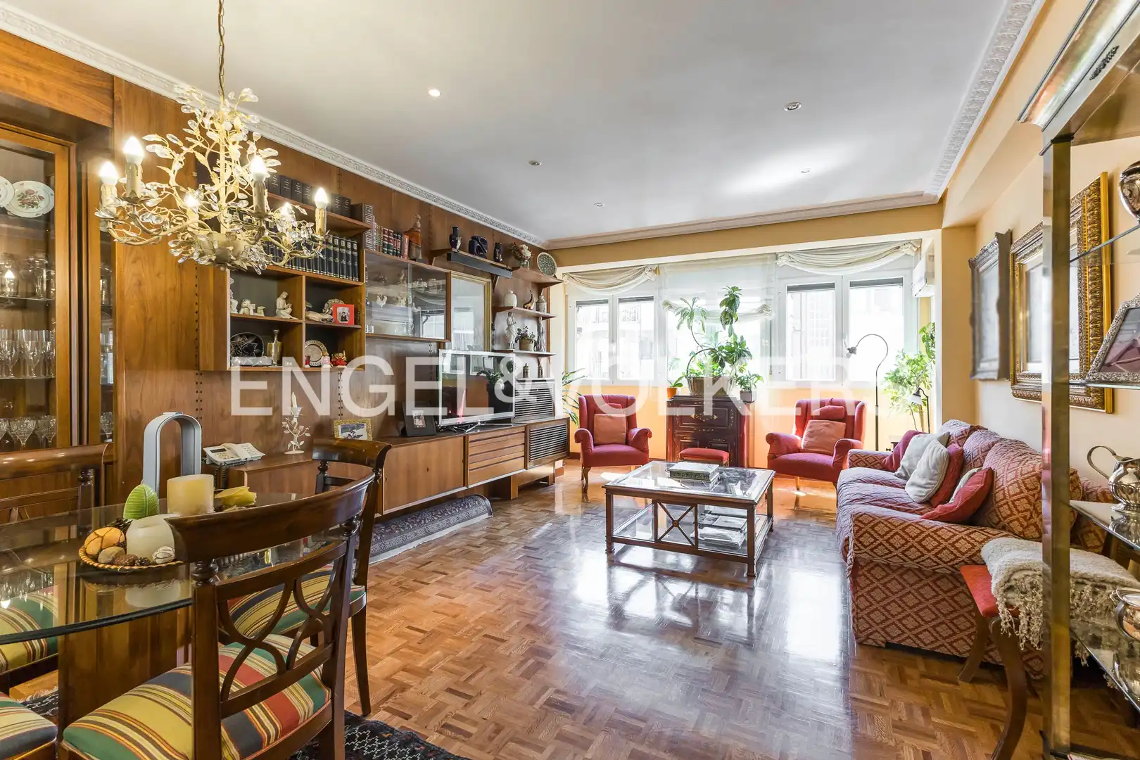 Sala de estar de Piso en venta en Madrid con Aire acondicionado, Calefacción y Parquet