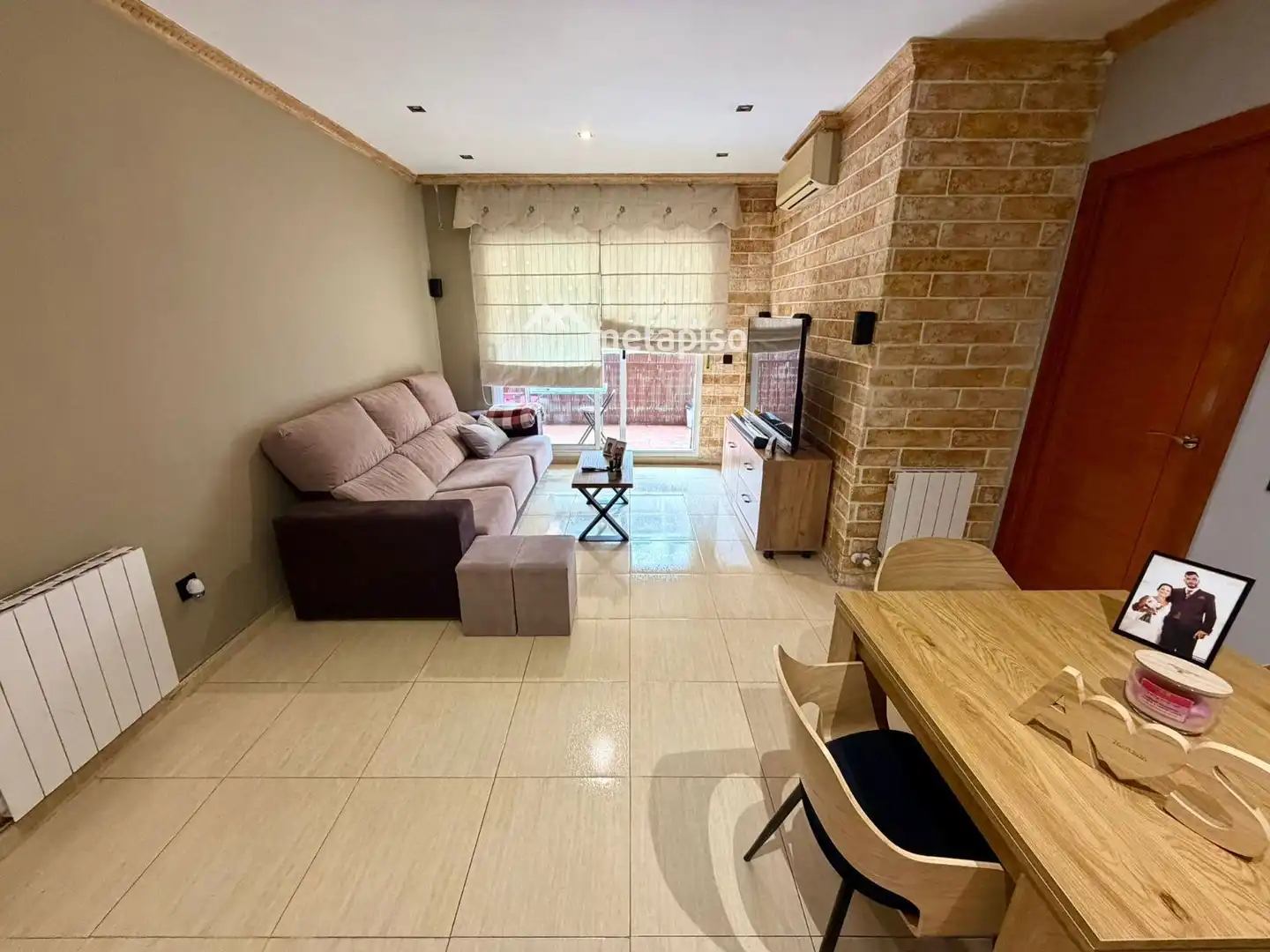 Wohnzimmer von Wohnung zum Verkauf in El Vendrell mit Klimaanlage, Heizung und Terrasse