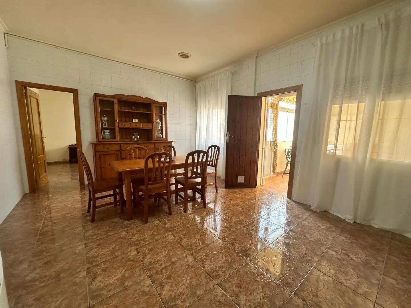 Comedor de Casa adosada de alquiler en Torre-Pacheco con Aire acondicionado, Terraza y Amueblado