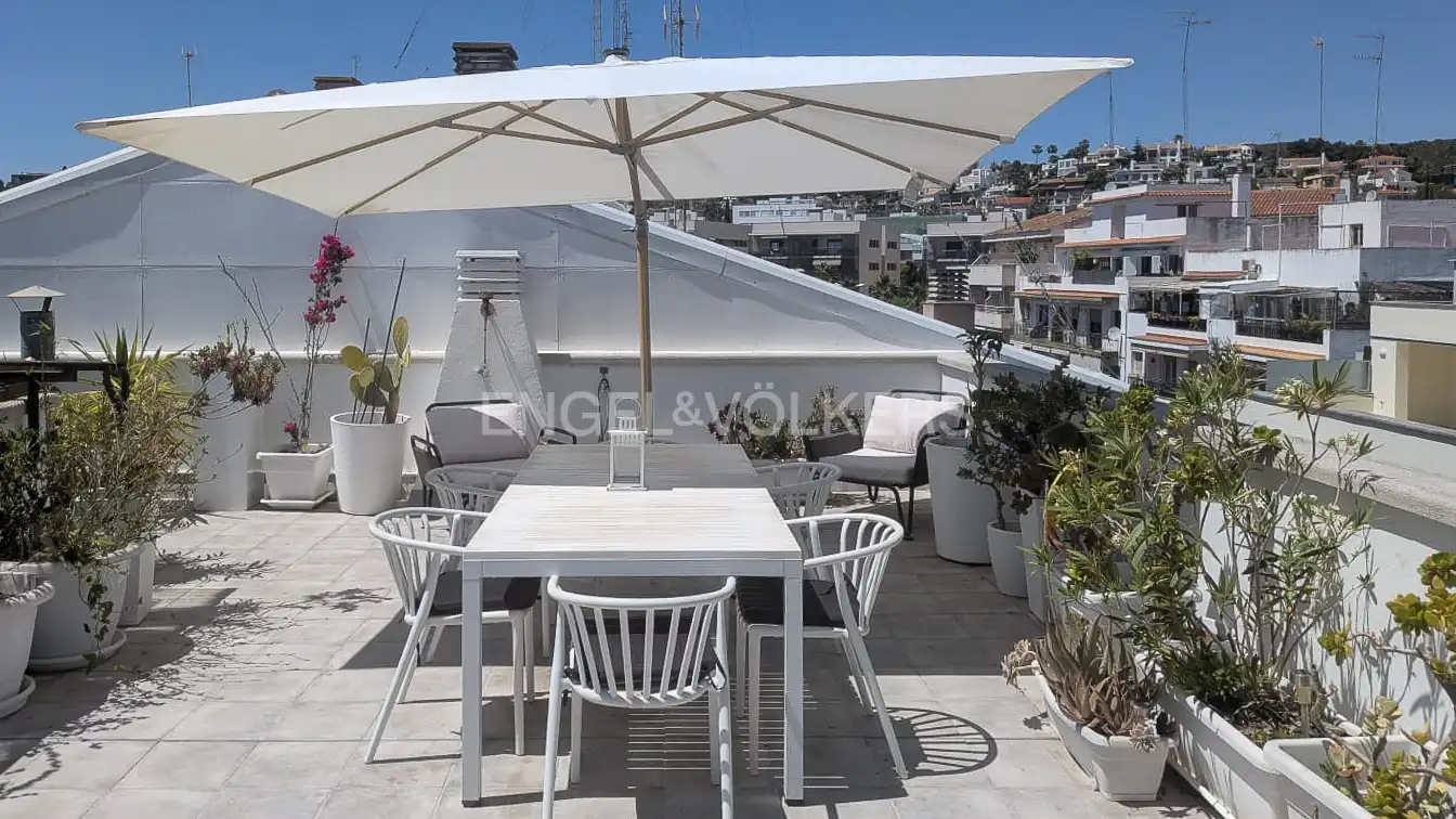 Terrassa de Àtic de lloguer en Sitges amb Aire condicionat, Calefacció i Terrassa