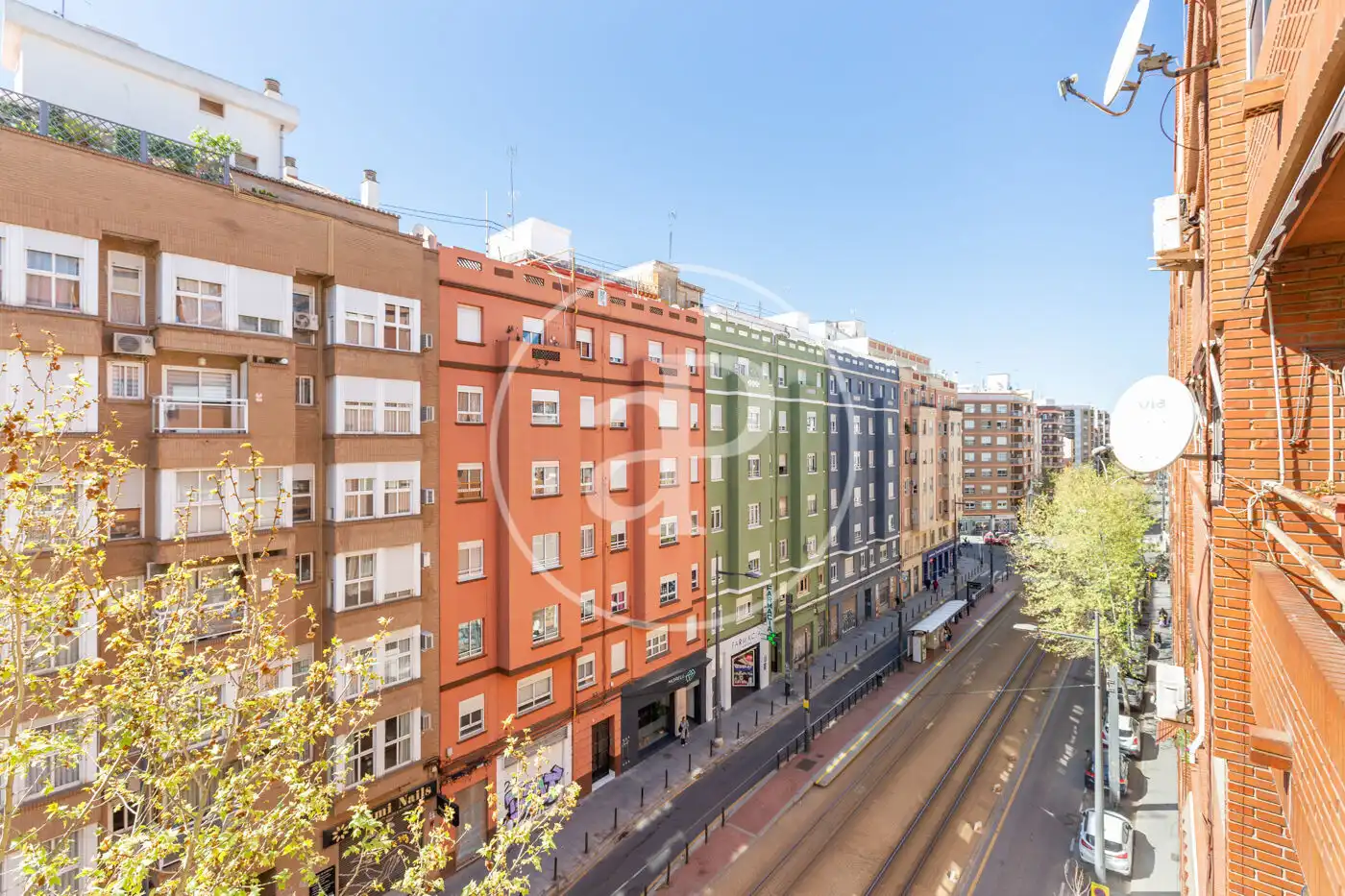 Exterior view of Flat for sale in Valencia  with Heating, Furnished and Balcony