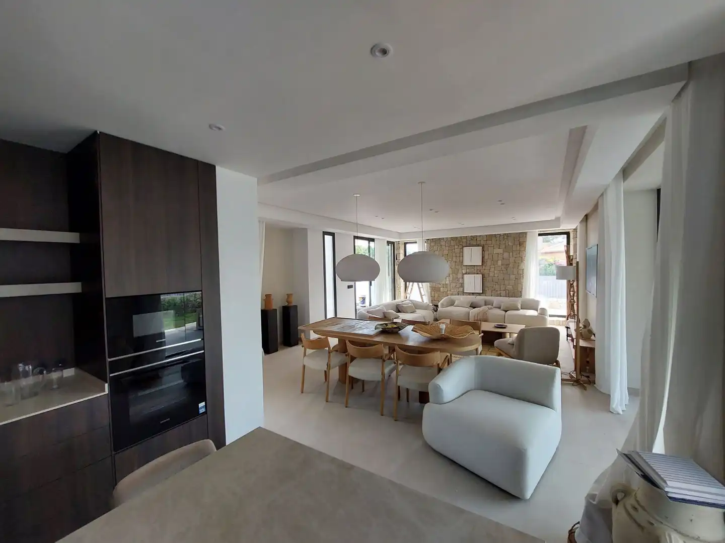 Sala d'estar de Casa o xalet en venda en Jávea / Xàbia amb Aire condicionat, Calefacció i Jardí privat