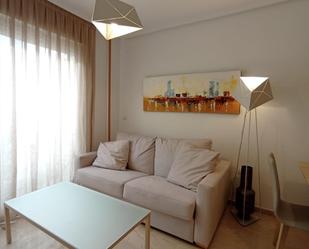 Living room of Flat to rent in Alicante / Alacant  with Heating, Parquet flooring and Storage room